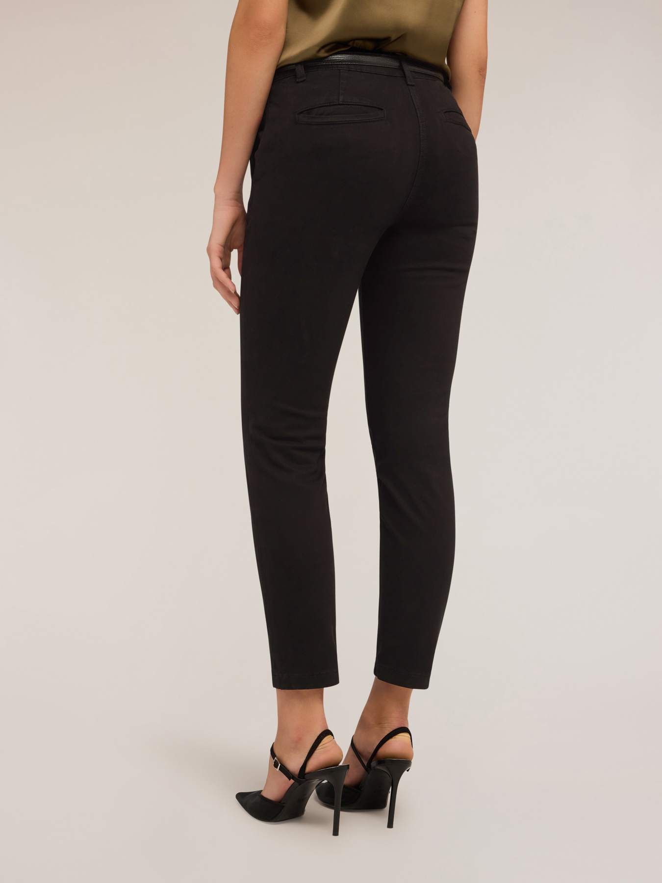 Kendall cotton drill chino pants image number 1