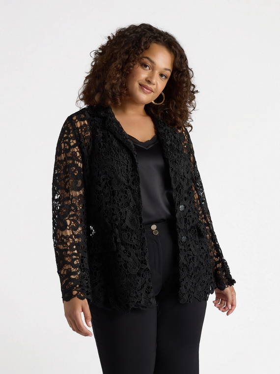 Blazer in pizzo