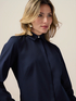 Poplin shirt with hidden closure image number 2