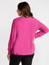 Bluse mit V-Ausschnitt aus Viskose LENZING™ ECOVERO™ Viskose image number 1