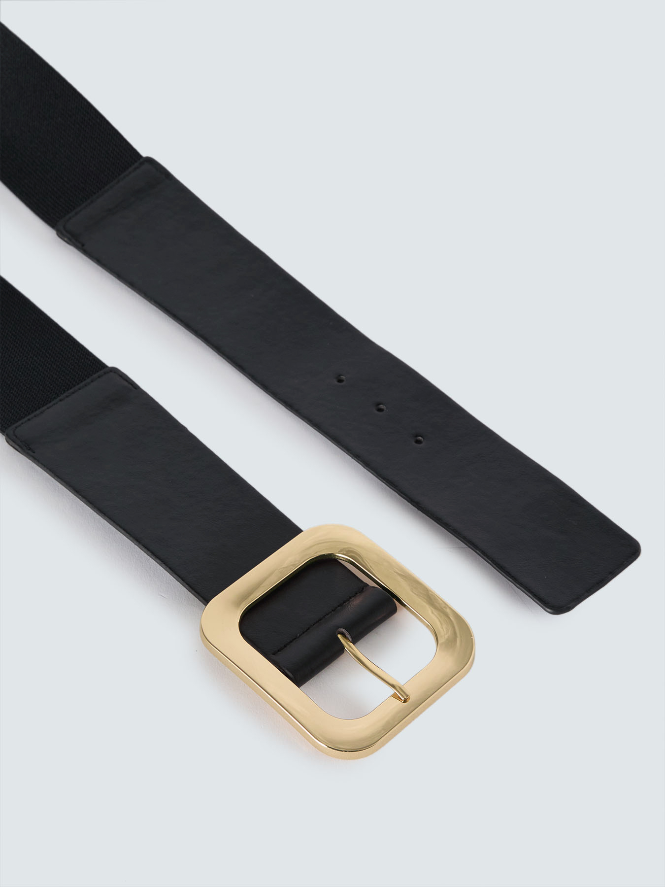 Belt with maxi golden buckle image number 2