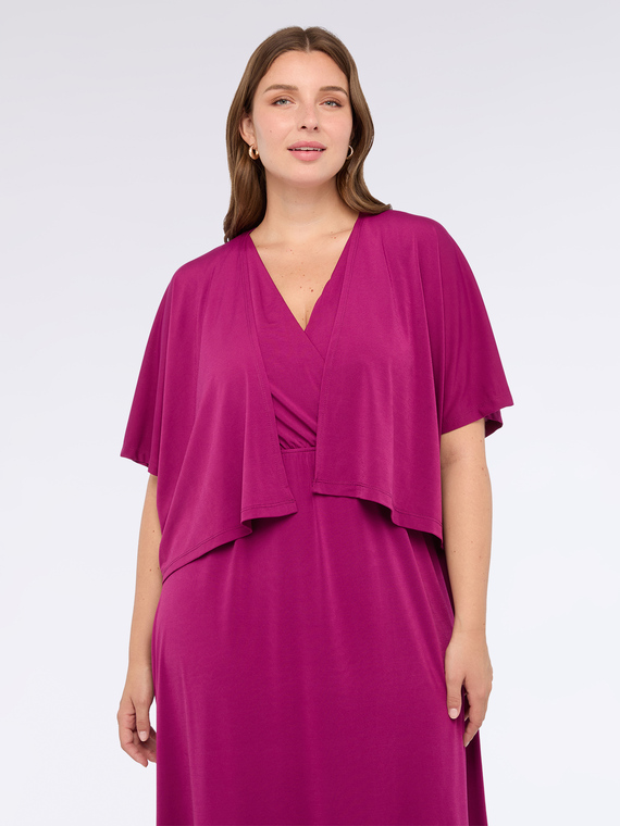 Bolero aus Jersey mit Kimono-Ärmeln