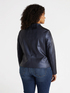 Bikerjacke aus laminiertem Stoff image number 1