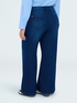 Jeans Wide Leg Waschung Blau image number 1