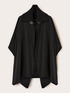 Wool poncho with high collar image number 2