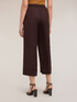 Pantaloni cropped din amestec de in image number 1