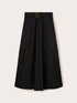 Cotton poplin cargo skirt image number 4