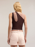 Jersey top with tulle tank top image number 1