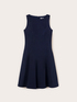 Vestito flare in popeline image number 4