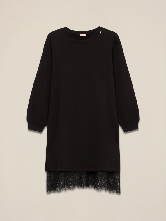 Rochie din molton cu jupon