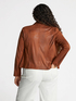 Used effect biker jacket image number 1