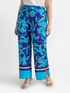 Pantalon à fleurs en viscose LENZING™ ECOVERO™ image number 2
