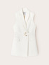 Gilet lungo con cintura image number 5
