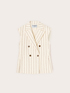 Gilet &agrave; rayures tennis The Tailoring Lab image number 5