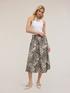 Top with georgette edges image number 0