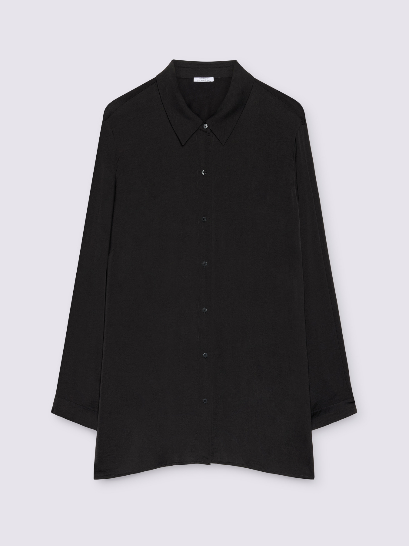 Chemise bi-mati&egrave;re m&eacute;lange viscose image number 5