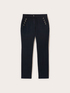 Slim-fit cotton drill trousers image number 4