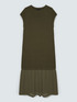 Langes Strickkleid mit Volant image number 5