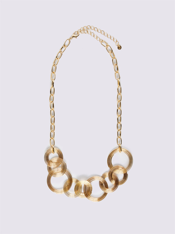 Collier avec pendentifs ronds