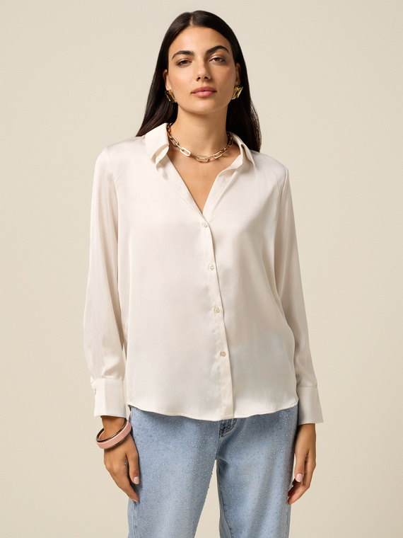 Satin shirt