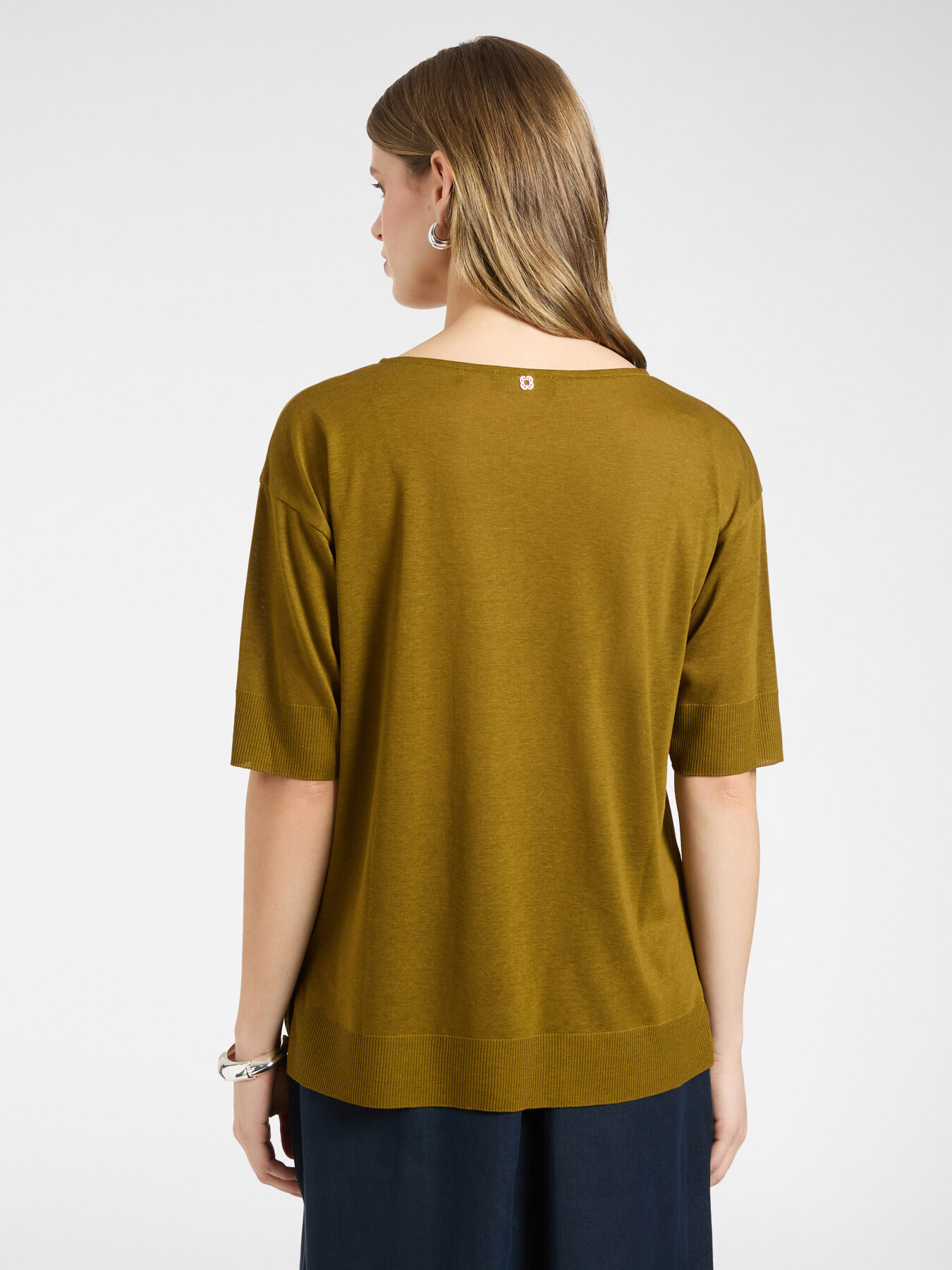 T-Shirt aus Lyocell-Mischgarn image number 1