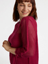 Pull avec fronces sur les manches image number 3