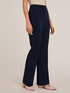 Palazzo trousers with ironed crease image number 2