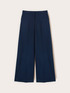 Pantalon palazzo en polyester viscose image number 3