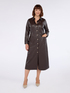 Vestito chemisier lungo con cintura image number 3
