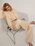 Blazer monopetto in raso image number 0