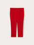 Pantalon coupe normale en tissu crêpe image number 4