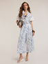 Chemise en coton avec broderie florale image number 2