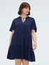 Smile Kleid kurz mit Schleife image number 2