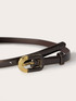 Belt with metal buckle image number 1