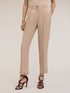 Regular fit trousers in linen viscose image number 2
