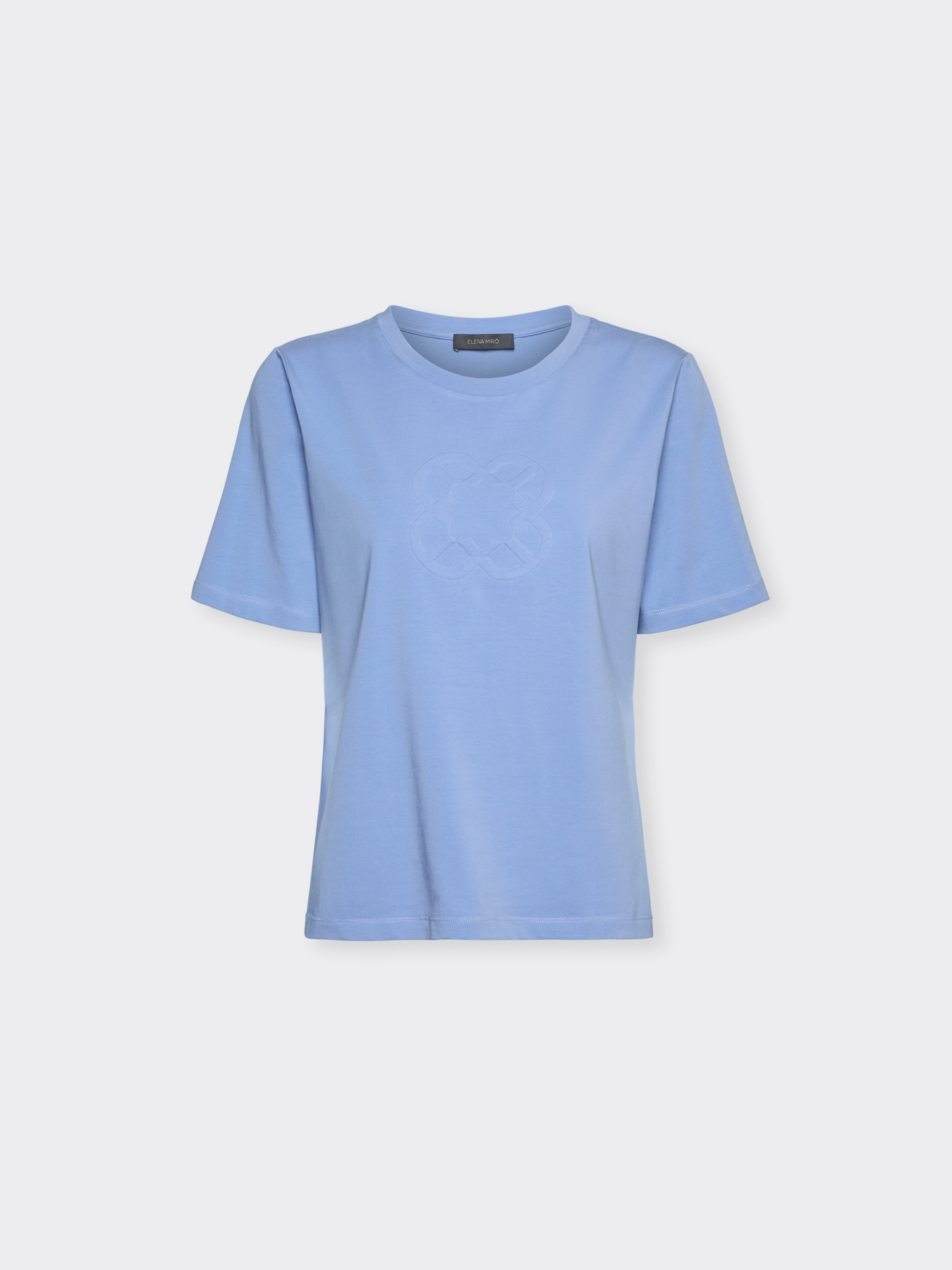 T-Shirt aus Baumwolle mit Monogramm-Logo image number 4