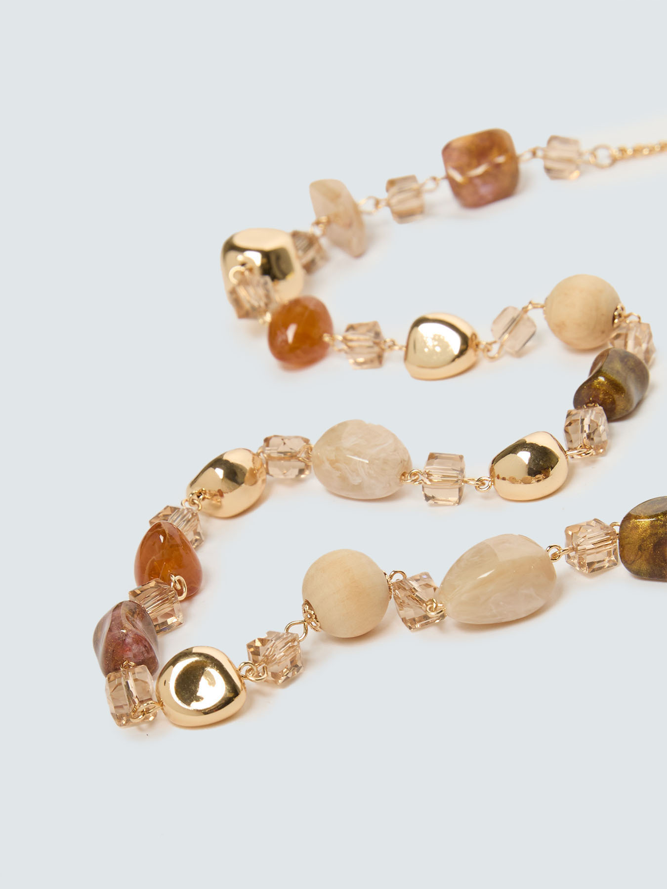 Collier avec pierres et cristal image number 2