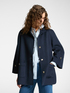 Short double-fabric coat image number 0