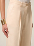 Pantaloni palazzo misto lino image number 2