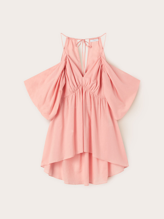 Top épaules nues en coton