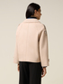 Short jacket with asymmetrical zip image number 1