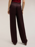 Wide-leg trousers in linen blend image number 1