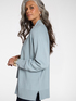 Open-front viscose blend cardigan image number 3