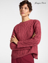 Wool sweater with workmanship image number 0