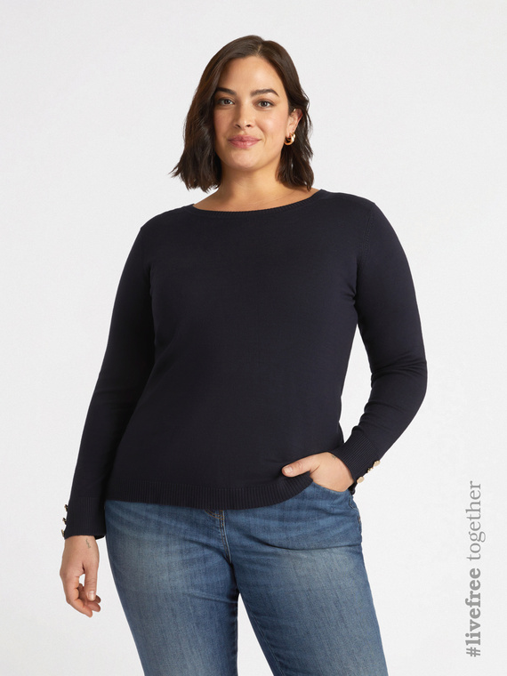 Pullover mit Viskose LENZING™ ECOVERO™