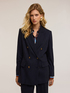 Double-breasted long jacket image number 2