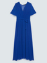 DREAM Kleid aus Georgette mit V-Ausschnitt image number 4