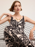 Langer Overall aus Satin mit Paisley-Muster image number 3