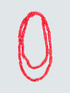 Collier avec &eacute;l&eacute;ments rouges image number 1