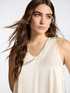 Top en satin de viscose image number 2